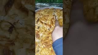 عملت اكبر صنينه مكرونه بشاميل عند حماتي وفجات الكل بجمالها ام رورو shorts #