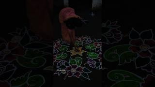 Margazhi#5parrot kolam #shorts #shortsfeed #trending #viralvideo #kolamdesigns #muthulakki