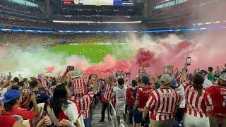 POLLO BRISEÑO ENOJADO con LA AFICIÓN de CHIVAS por LANZAR BENGALAS en el CHIVAS vs AMÉRICA