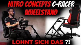 Nitro Concepts C-Racer | Sim Rig / Wheelstand | Unboxing Test Review