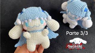 CinnamorollDragón blanco de ojos azules Amigurumi parte 3/3 COSTURA