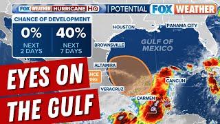 Tropical Development Odds Increase South Of Texas As Potential Disturbance Churns In Gulf Of Mexico