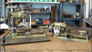 COMPARING 2 UNIMAT micro LATHES #937 tubalcain jewelers