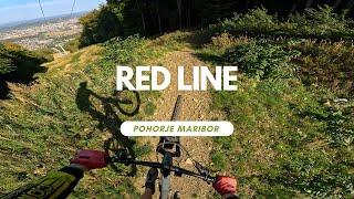 Red Line Bikepark Pohorje Maribor Slovenia  Full Run POV RAW