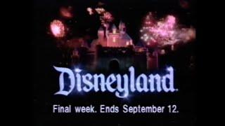 Disneyland Tonight’s the Night Summer Nights Vintage 80s Television Commercial (1987)