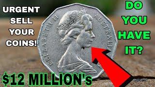 TOP 8 COMMON AUSTRALIAN COINS WORTH BIG MONEY THAT COULD BE IN YOUR POCKET CHANGE!