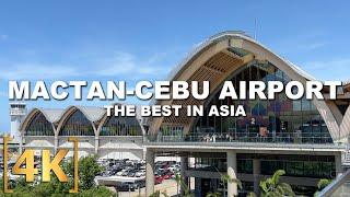 Walking Tour at Cebu's World Class Airport - Mactan-Cebu International Airport | 4K | Philippines