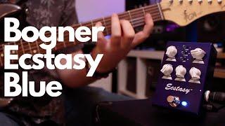 Bogner Ecstasy Blue Mini Pedal Demo - Dan Leggatt