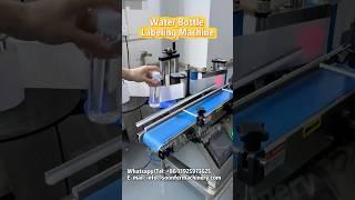 Water Bottle Labeling Machine #bottlelabelingmachine #labelingmachine #water #labeling #shorts