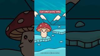 My Positivity Level  Funny Animation Meme | Delulu Mushroom Cartoon | Original Audio: Tarek Zohdy