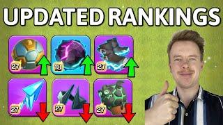 Updated Hero Equipment Rankings After Dark Crown Release