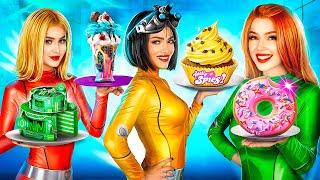 Totally Spies попали в  Кулинарный Челлендж! Как Победить с Шпионскими Гаджетами?