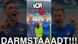 Ich schreie DARMSTAAADT - mit Darmstadt Spieler!!!  | #shorts