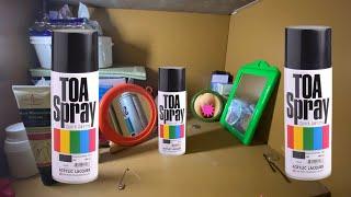 TOA Spray Black - Paints bottle  in Sri Lanka Price || mpp88 beauty lifestyle max asia video 2024
