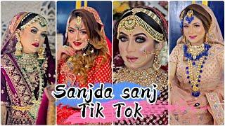 Sanjida sanj Bridal makeup look Tik Tok Vedio|| Sanjida sanj|| Bridal girl Tik Tok| Sky Creativity