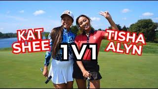 TISHA ALYN 1V1 MATCH ft. KAT SHEE at SOLHEIM CUP WEEK!