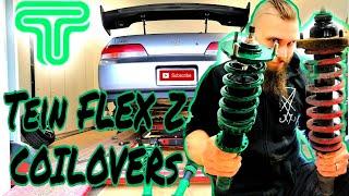 TEIN FLEX Z COILOVERS INSTALL - Honda Prelude