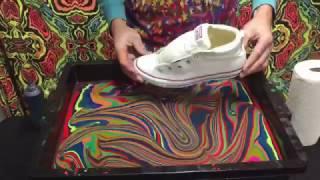 BLVisuals : Marbling Converse Chuck Taylor Shoes