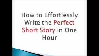 How to Write a Short Story in One Hour