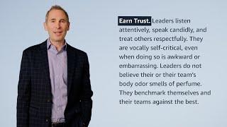 "Earn Trust" Leadership Principle Explained by Amazon CEO Andy Jassy