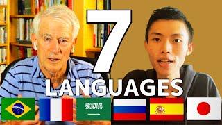 Interview with Steve Kaufmann in 7 Languages | @Thelinguist