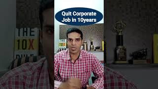 Quit Corporate life in 10years. Achieve financial freedom in tamil. retire early. #shorts