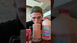 TikTok comments be wild  #chuggernaut #tiktok #milk #chocolatemilk #drpepper #chug