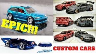 Hot Wheels Custom Cars!!! Coolest Ever!!! 13+