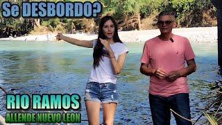 Se DESBORDO? Fuimos a ver como esta el RIO RAMOS  en Allende Nuevo Leon