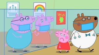 Baby Peppa is Not Infected By Virus | Peppa Pig Funny Animation
