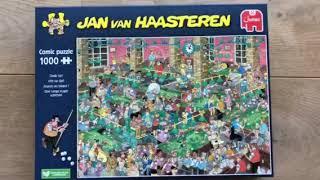 Uitpak video: Jan van Haasteren Krijt op Tijd Puzzel 1000 Stukjes. Nr 20054. @Puzzel1000Stukjes