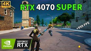 Rtx 4070 Super + Intel Core i7-14700k Fortnite Reload | 4K Performance Mode