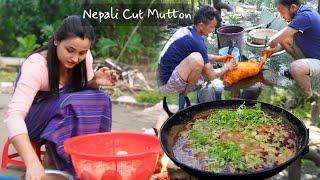 Nepali Cut Mutton Gravy || Birthday Party Special || Ryan's 6th Birthday 