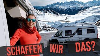 HÖHER GEHT NICHT: Die GROSSGLOCKNER-HOCHALPENSTRASSE mit dem WOHNMOBIL