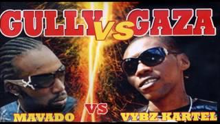 Mavado vs Vybz Kartel  (Gully Vs Gaza) Throwback Mix By Djeasy