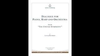 Dialogue for Piano, Harp and Orchestra by Lucas Richman