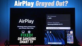 Fix- AirPlay Not Working on Samsung Smart TV! [Unable to Connect]