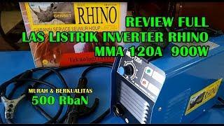 MESIN LAS LISTRIK INVERTER RHINO MMA 120A 900 WATT