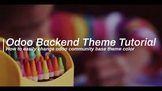 Odoo Backend Theme Tutorial