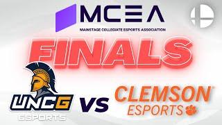 Smash Ultimate Grand Finals | UNC Greensboro VS Clemson University | MCEA Finals Day 5