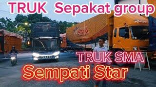 MELIPUT TRUK  Sepakat group & Sempati Star!!! TEUK SMA