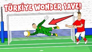 TÜRKİYE WONDER SAVE Günok stops Austria in Euro 2024 (Goals Highlights Reaction)