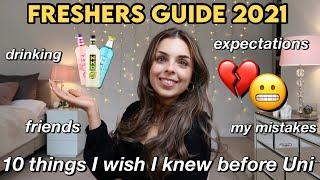 10 THINGS I WISH I KNEW BEFORE STARTING UNIVERSITY | Freshers Guide 2021 | What you need to know...