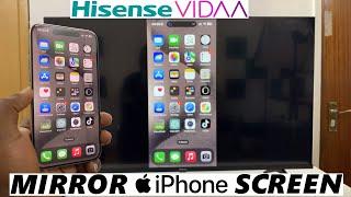 Hisense VIDAA Smart TV: How To Screen Mirror iPhone