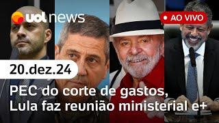 Moraes manda soltar Silveira, PEC de corte de gastos aprovada; Braga Netto,reunião de Lula| UOL News