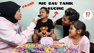 PRANK️TANYA SOALAN GUNA MIC BAU BUSUK ⁉️