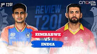 LIVE | Zimbabwe vs India | 3rd T20I | Review