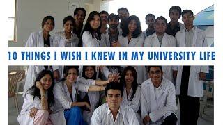 10 Things I Wish I Knew In My University Life | VLOG 46 | Dentist with a Camera