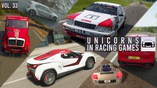 Unicorns in Racing Games (Rare Cars) (Volume 33)