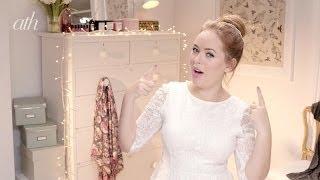 Wedding bun with Tanya Burr | Advertisement for ALL THINGS HAIR